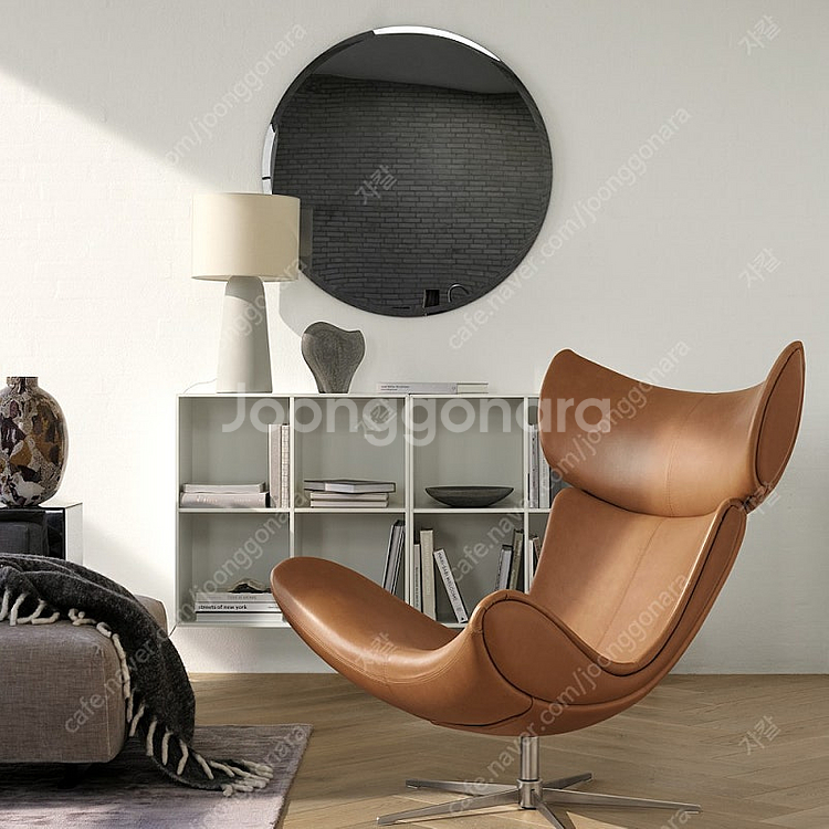 BoConcept 보컨셉 이몰라 라운지체어 + 풋스툴 ...--0