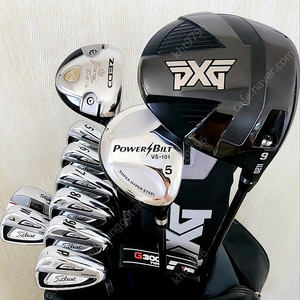특A급! 남성용 PXG, 타이틀리스트 골프채 풀세트!