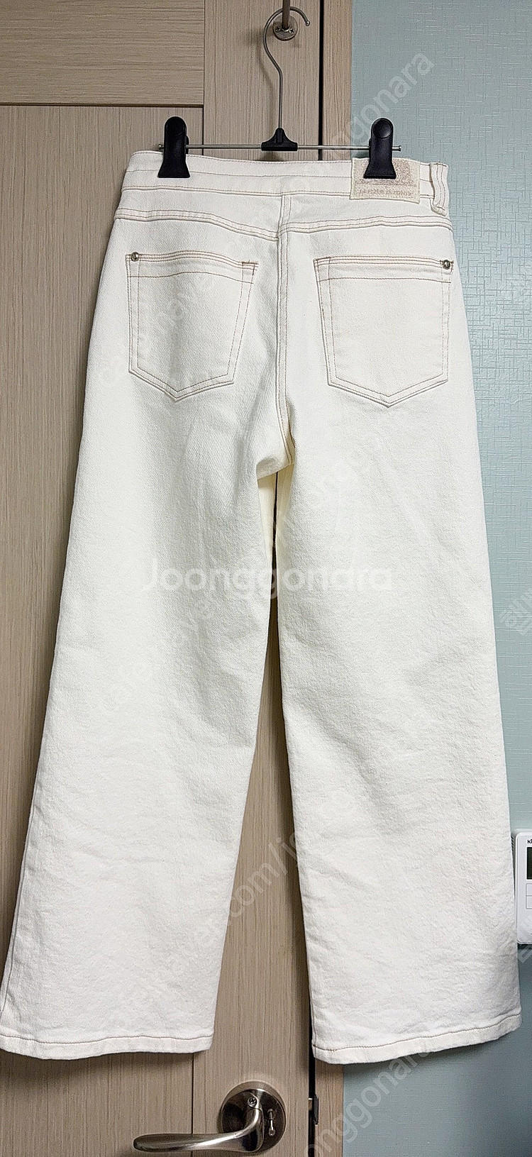 마인 24 비품 스티치 와이드 데님 팬츠 (인기품절템)--9