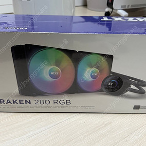 크라켄 NZXT KRAKEN 280 RGB 미개봉