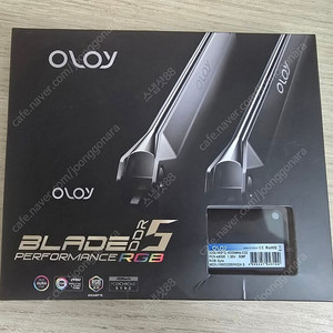 ddr5 oloy blade 6000 cl32 32gb black 하이닉스 a다이