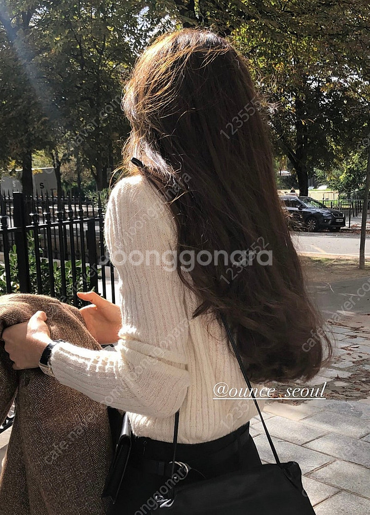 온스 알파카 브이넥 가디건 아이보리 니드오브 뮤렛--0