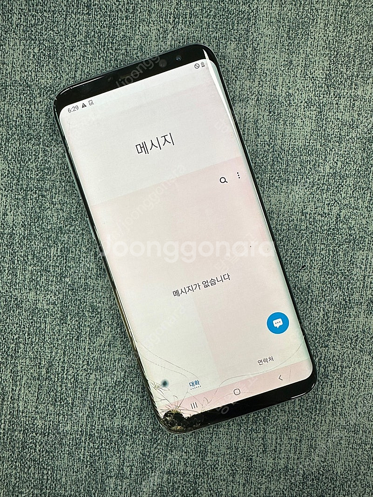 갤럭시S8+ 64기가 블루 액정파손 기능정상 게임용폰 ...--2