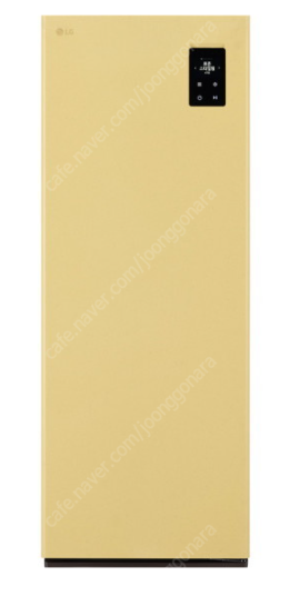 LG 오브제 슈케어 크림옐로우색상 판매합니다.--0