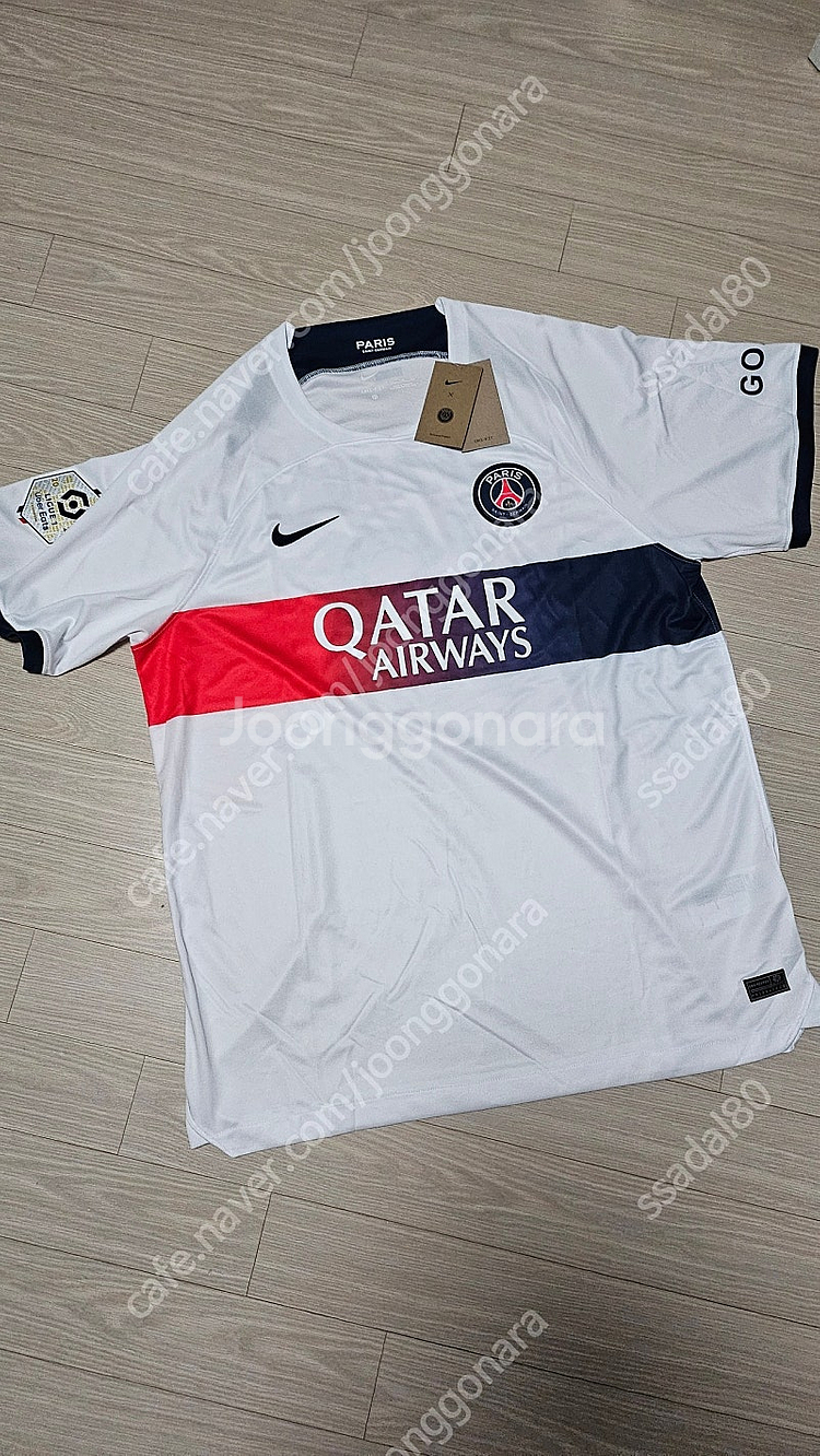 23-24 PSG 어웨이 유니폼--2