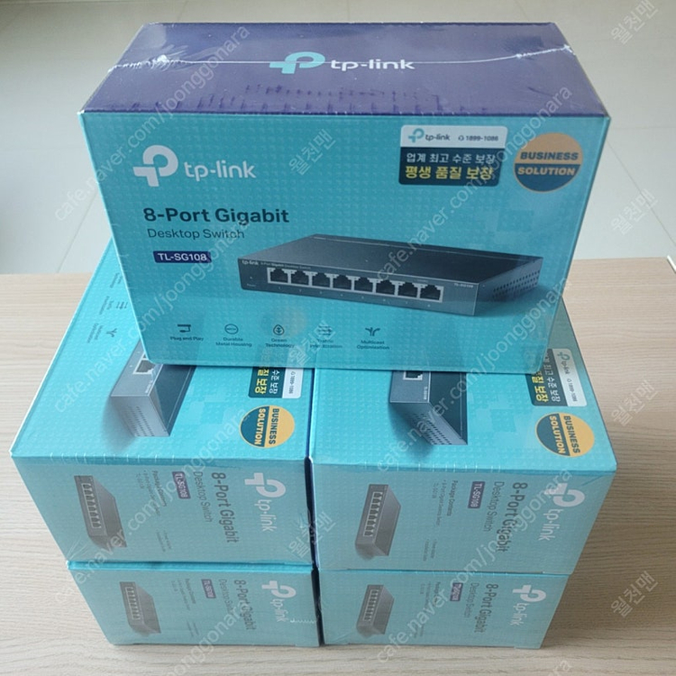 (미개봉) 티피링크 8포트 기가허브 TL-SG108--0