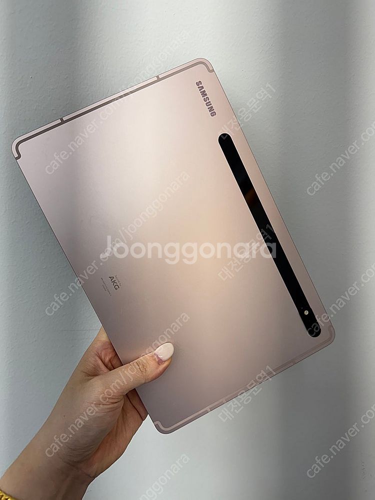 [대전중고폰] 351047 갤럭시탭S8 5G 핑크 12...--0