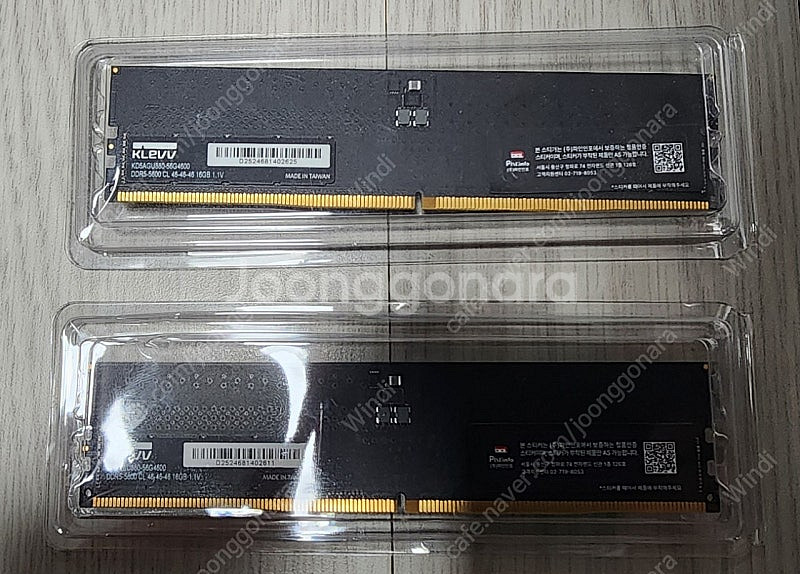에센코어 KLEVV DDR5 5600MHz 32g(택포...--0