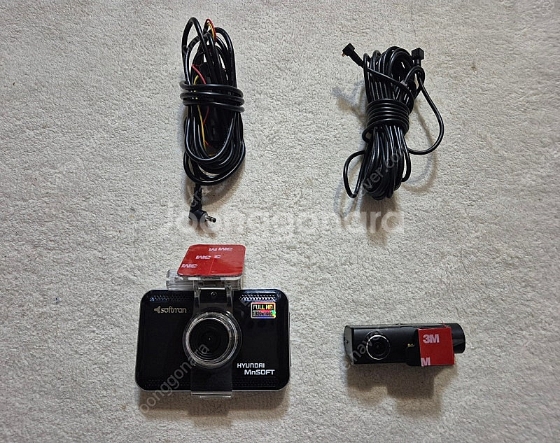 현대 MNSOFTsoftman 2채널 32GB 블랙박스 판매합니다--0