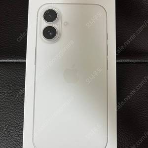 아이폰16 화이트 256GB 자급제 팝니다. (미개봉)