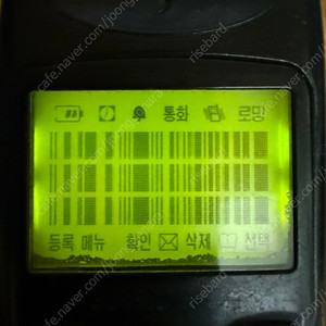 피쳐폰 올드폰 구형폰 흑백폰 플립폰 삼성 애니콜 sch-6400 택포