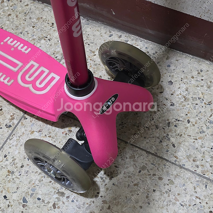 마이크로 킥보드 미니 핸드 디럭스 LED+헬멧세트 중고...--0
