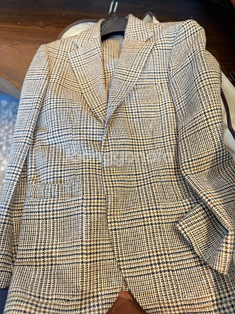 가격 포기 드레익스 드레익스 린넨 헤링본 자켓 made in italy--7