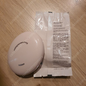 노베브 이지피지 필터 커버 쿠션 1호 퓨어아이보리색상