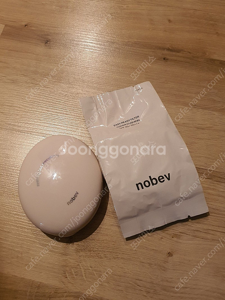노베브 이지피지 필터 커버 쿠션 1호 퓨어아이보리색상--1