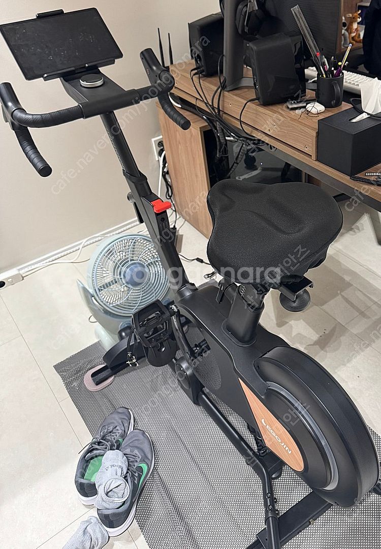 이고진 실내 자전거 MTB308B 프리휠 블랙--0