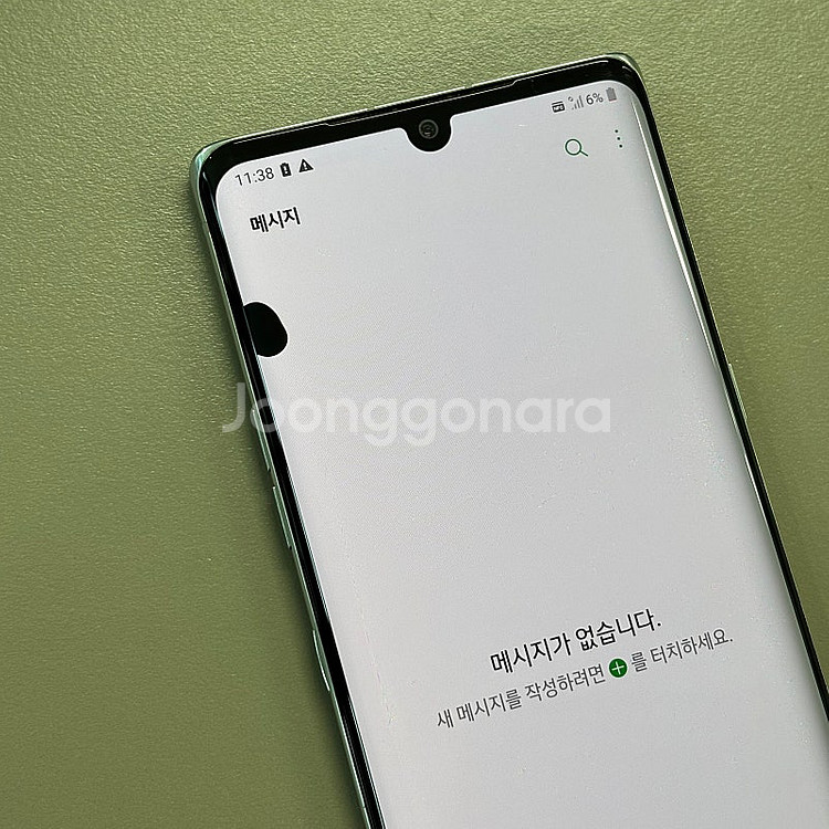 LG 벨벳 화이트색상 128용량 액정미파손 무잔상 가성...--3