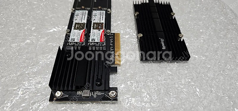 시놀로지 SSD 카드 M2D20/씨게이트 아이언울프 5...--1