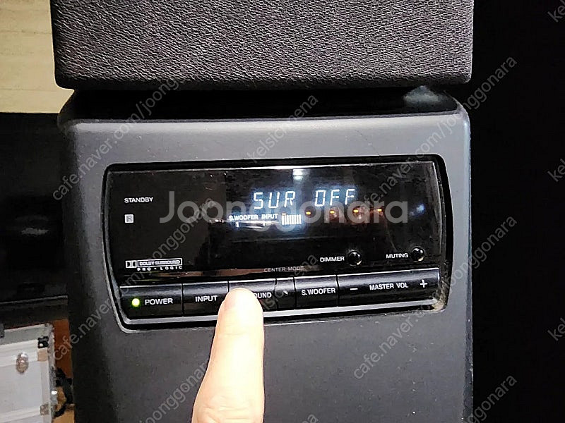 소니 앰프내장 스피커(SA-VA55)--7