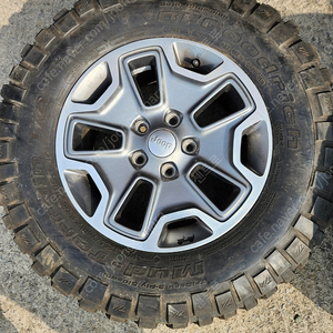 jeep 지프 브리지스톤 휠+타이어 255 75 17 4짝