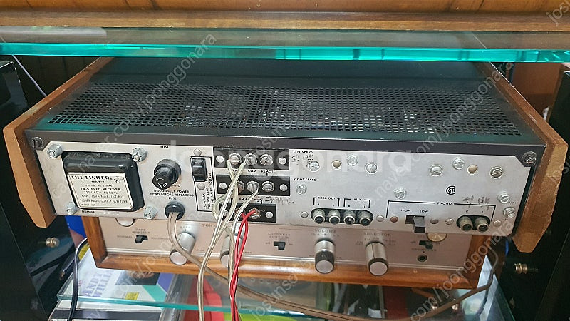 피셔(FISHER)160t리시버앰프,ar4x스피커 13...--1