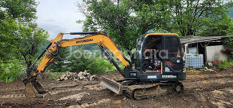 17년 4월식 현대 02 굴삭기 HX60MT 2300만...--5