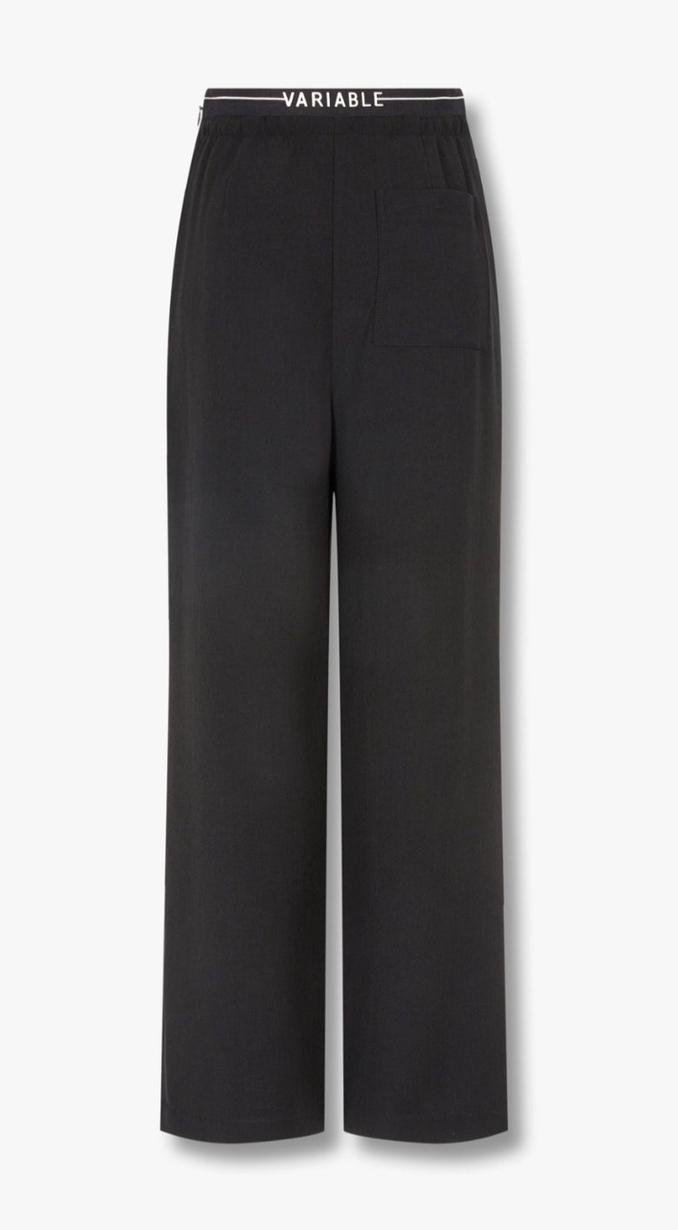 [새상품]보브(VOV) 레터링 밴딩 쿨 와이드팬츠--1