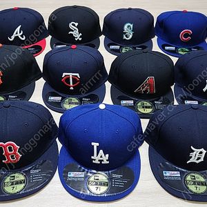 MLB 뉴에라 다양한팀 어센틱 선수용캡 USA 오리지날 게임캡 모자 팝니다