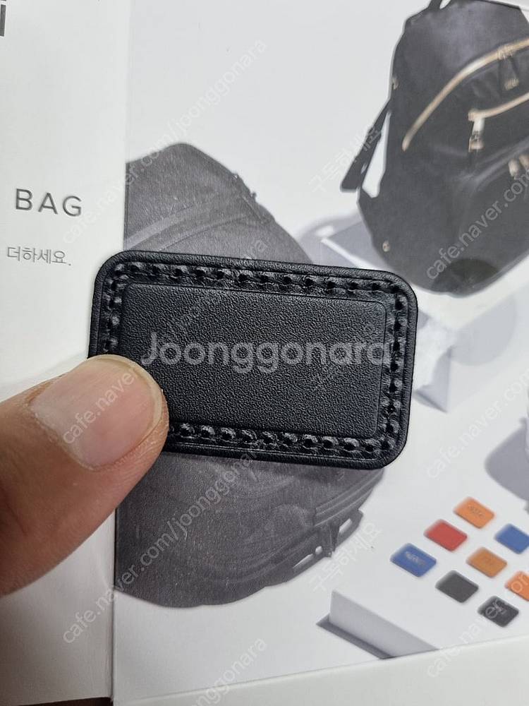 투미 이니셜 패치 모고그램 이니셜 각인--5