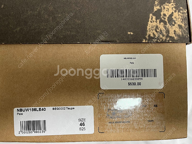 ROA 로아 25SS 팔라 메리제인 토프 45사이즈 새...--2