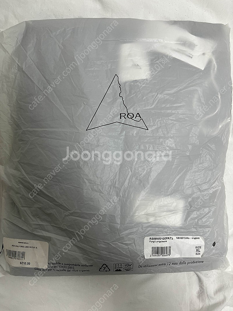 ROA 로아 24SS 펑기 롱슬리브 모킹버드 XL사이즈...--1