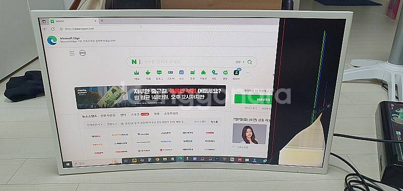 삼성 C27F391FHK 27인치 커브드 모니터 판매--2
