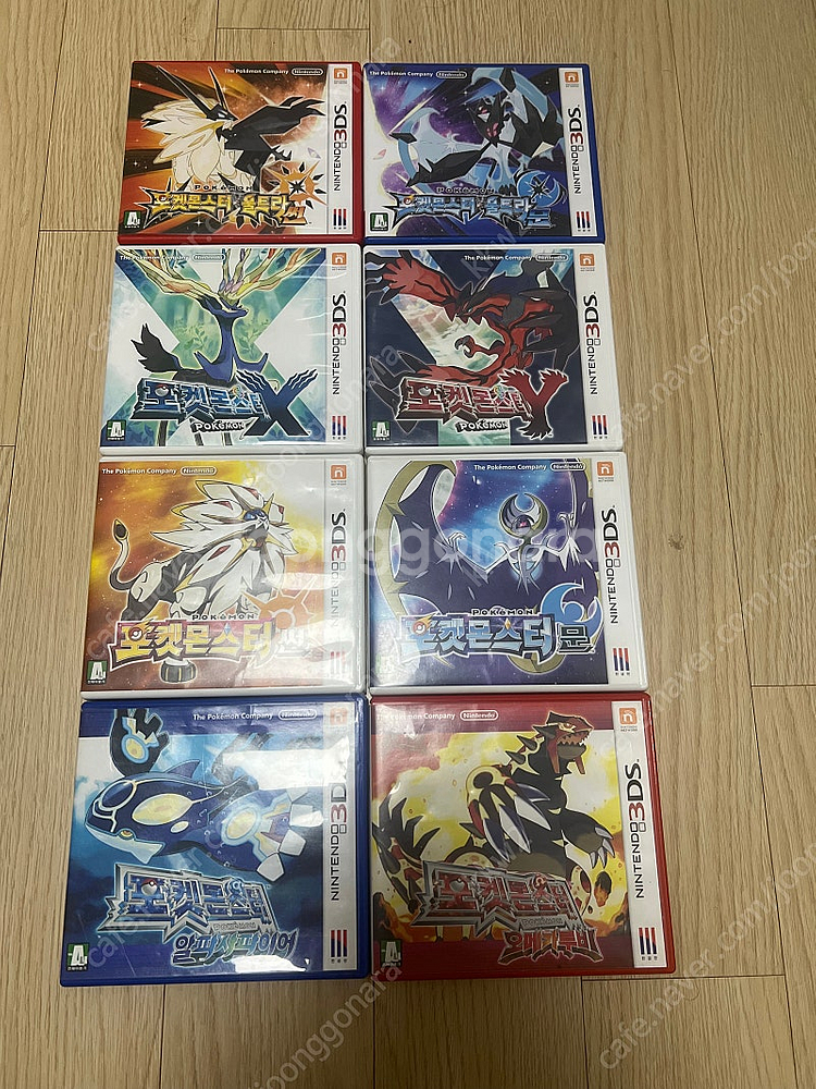 닌텐도 3ds 포켓몬 전 시리즈 판매합니다.--0