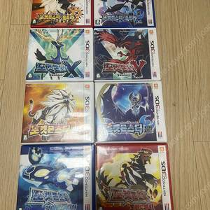 닌텐도 3ds 포켓몬 전 시리즈 판매합니다.