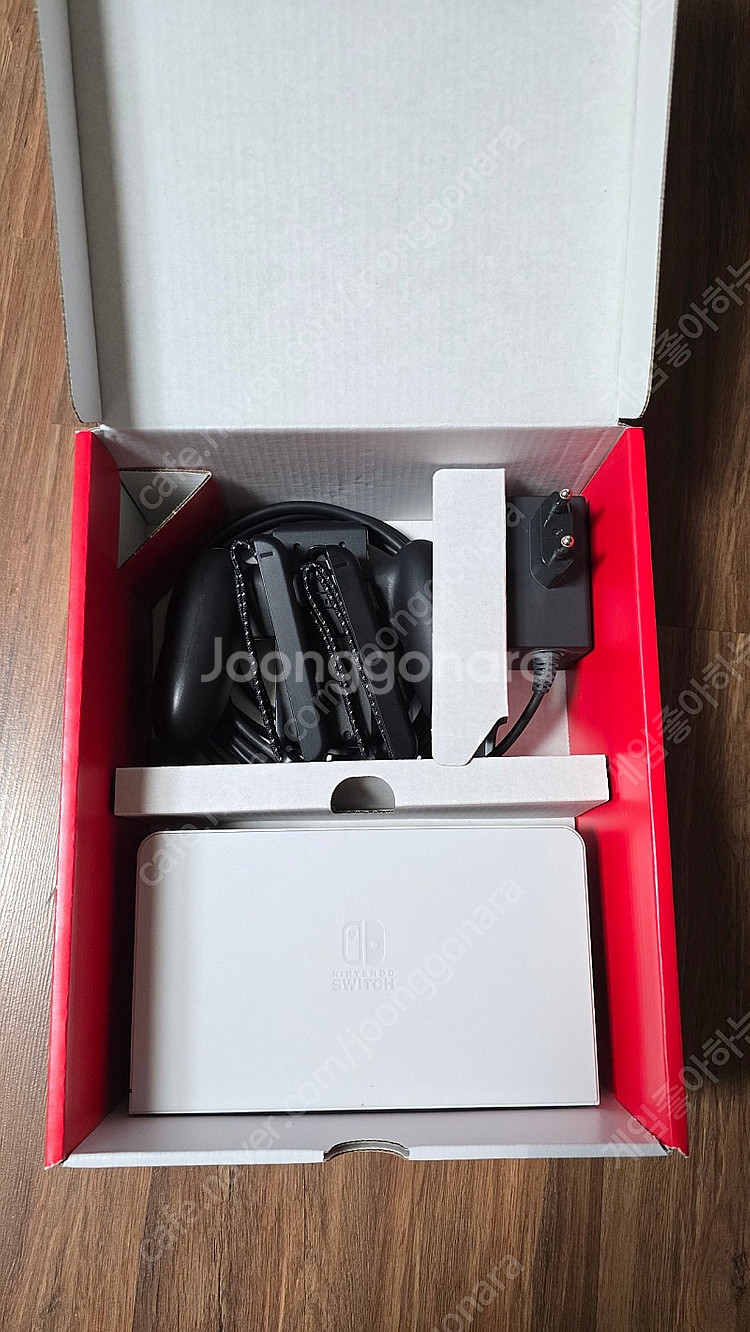 A급)닌텐도 스위치 OLED 풀박스+파우치+커버--3