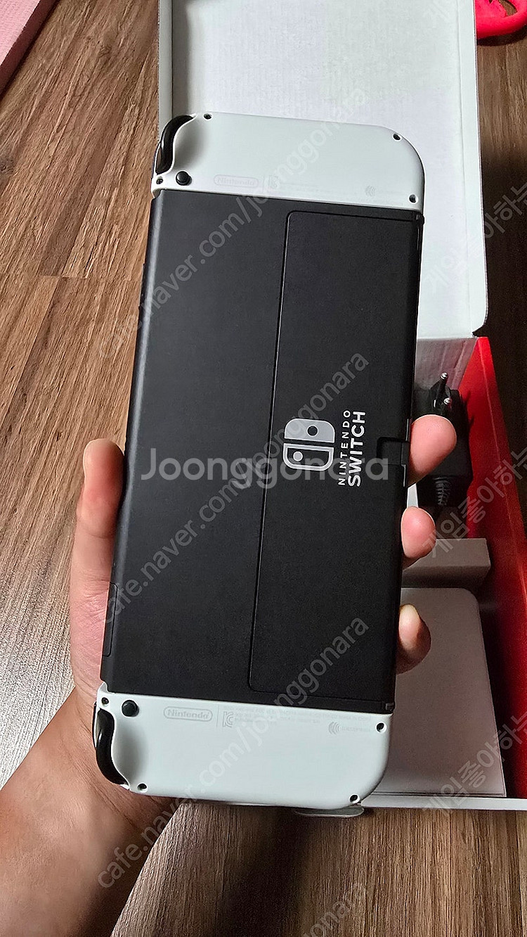 A급)닌텐도 스위치 OLED 풀박스+파우치+커버--6