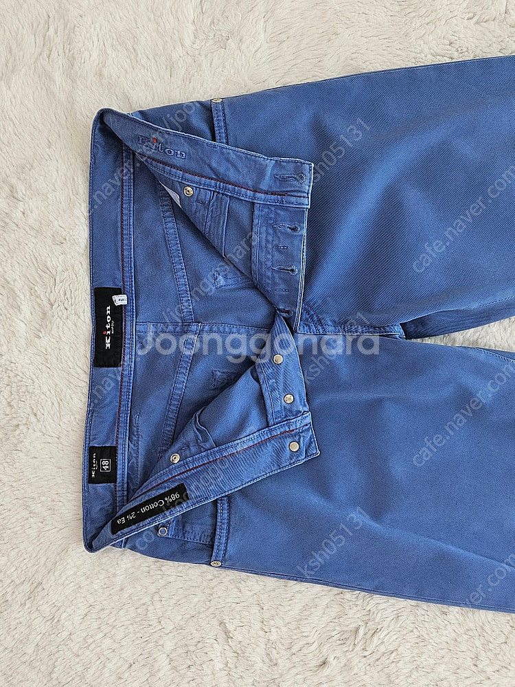 키톤 블루 치노 데님 팬츠 [ 쿠치넬리 톰포드 에르메스...--5