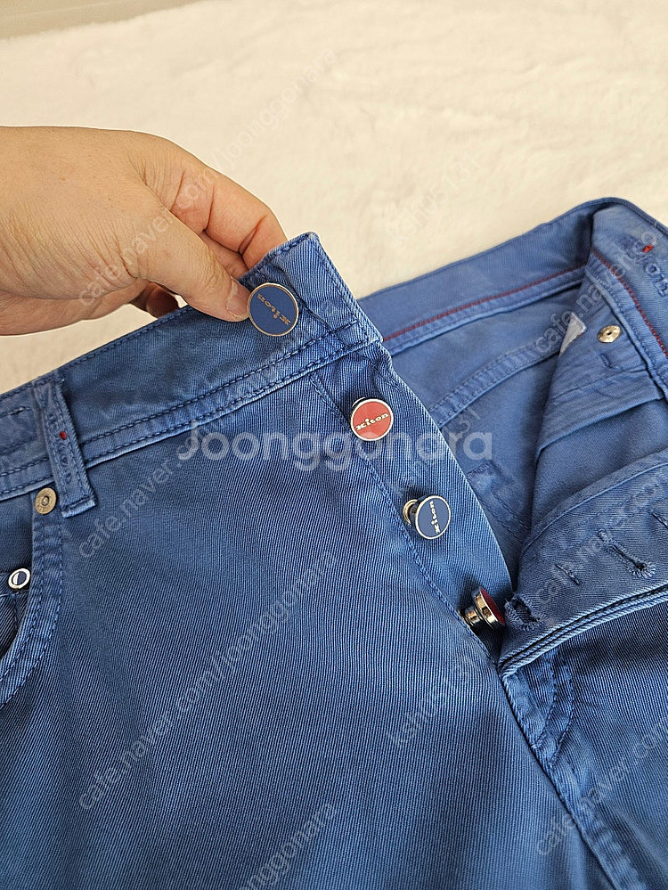 키톤 블루 치노 데님 팬츠 [ 쿠치넬리 톰포드 에르메스...--6