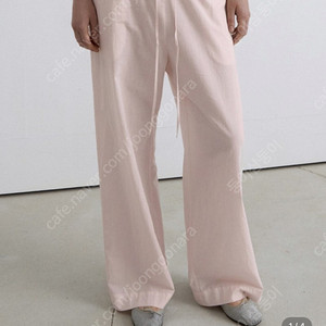오버듀플레어 cotten sheer pants 코튼 시어 팬츠