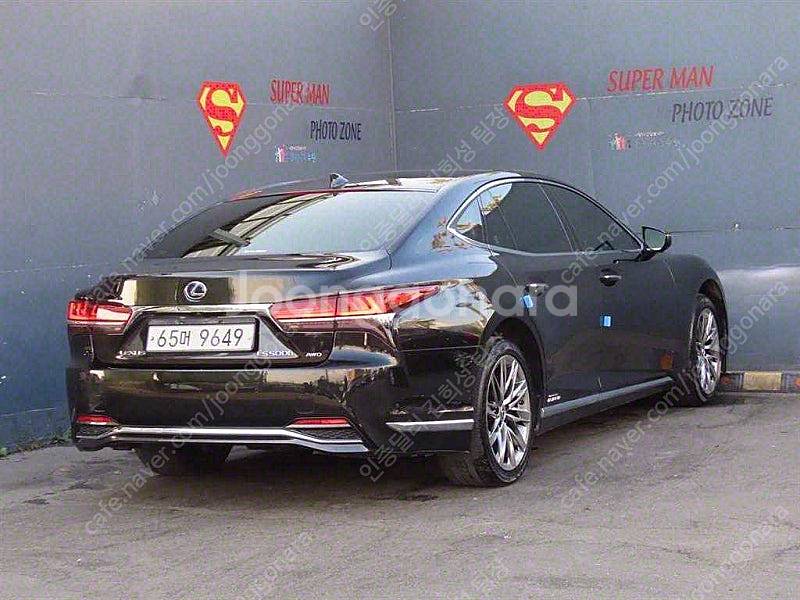 렉서스 LS500h 중고 LS500h 중고차 검정색 2...--5