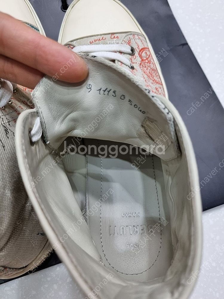 [중고명품] 벨루티 S5040 라이트 그레이 스크리토 ...--5