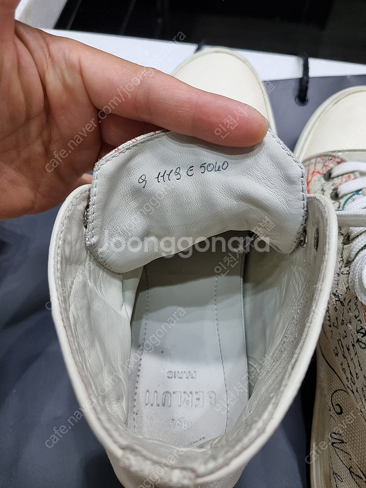 [중고명품] 벨루티 S5040 라이트 그레이 스크리토 ...--7