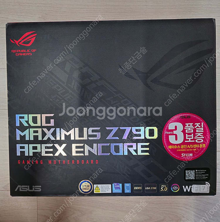 ASUS Z790 APEX ENCORE 메인보드 판매합...--0