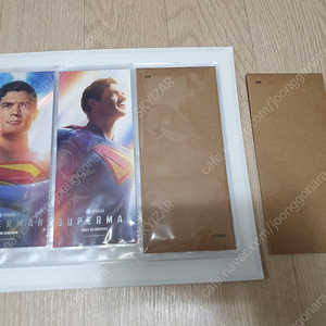 무료배송) CGV 슈퍼맨 TTT 5,500원 판매 합니다.