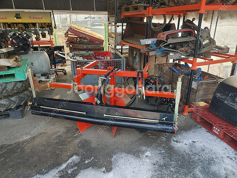 대성농기계 초광폭 휴립복토기--1