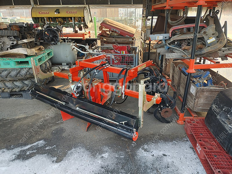 대성농기계 초광폭 휴립복토기--2