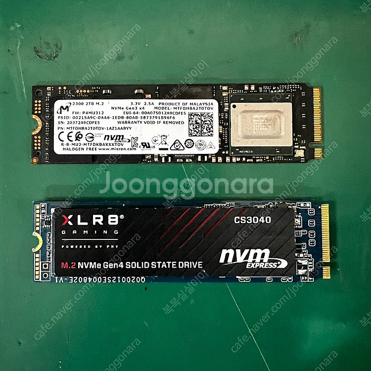 M2 NVME 2TB SSD 헐값에 판매합니다--0