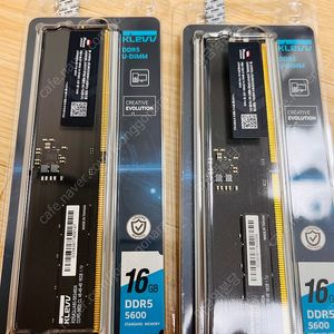 에센코어 클레브 16G PC5-44800 CL46 DDR5 5600MHz 파인인포 (하이닉스 A다이) 2개