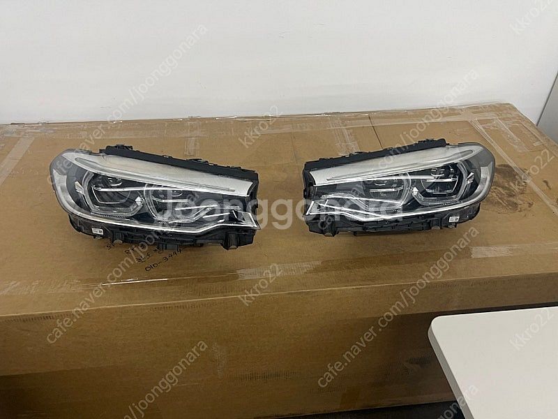 bmw g30 전기형 앞범퍼 뒷범퍼와 헤드라이트 테일램...--9