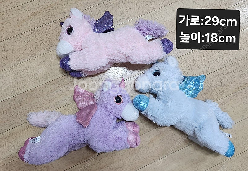 귀여운 유니콘인형 3종 일괄(반값택배포함)--0